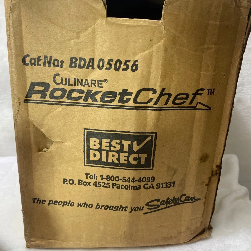 Culinare Rocket Chef BDA05056 2-Speed Manual Food Processor Off Grid‎ Camping